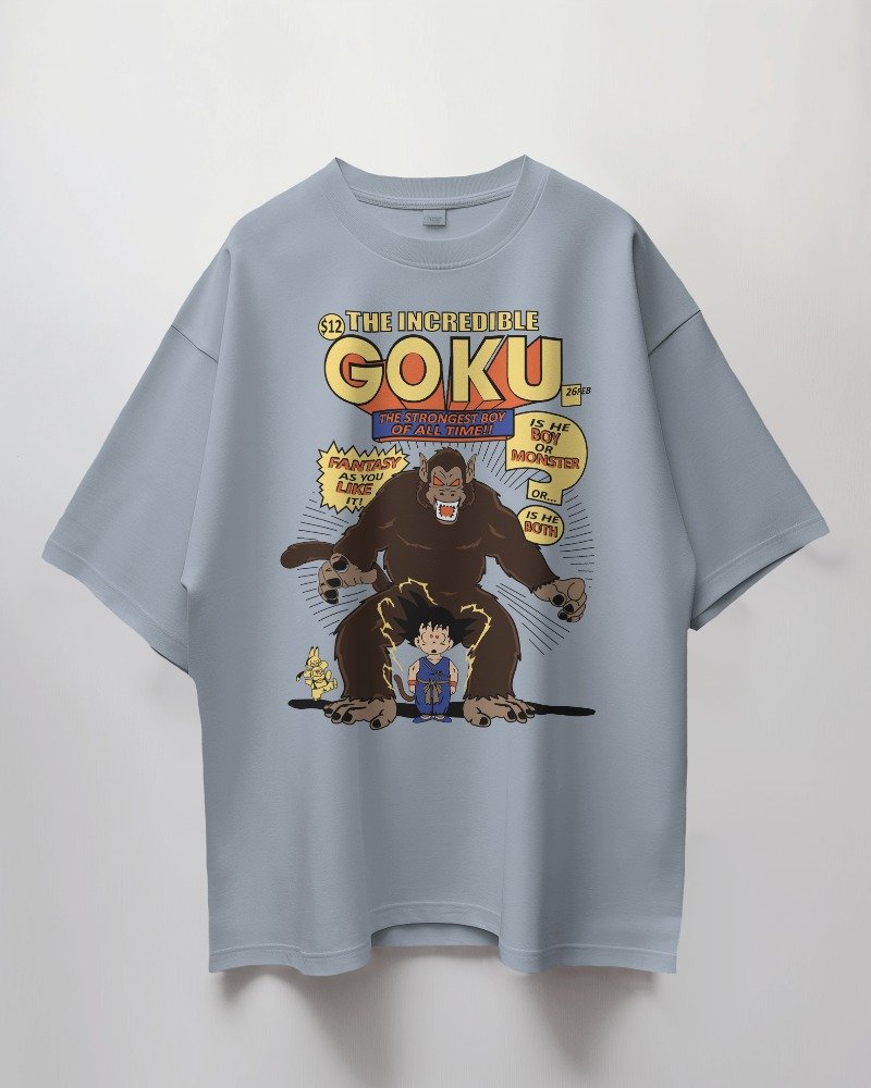 The Incredible Goku Men's T-Shirt – Unleash Your Inner Saiyan with Style and Comfort, Made in India