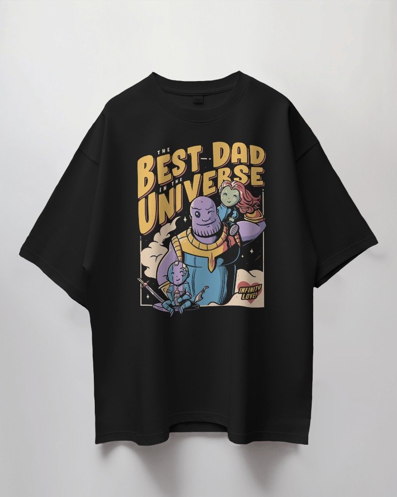 The Best Dad in the Universe Women's T-Shirt – Celebrate Dad in Style and Comfort, Crafted in India