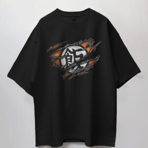 Sangoku Merch Unisex Oversized T-Shirt – Iconic Anime Style, Crafted for Ultimate Comfor