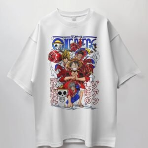 OnePiece Unisex Oversized T-Shirt – Iconic Anime Style, Ultimate Comfort, Crafted in India