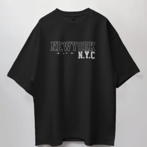 New York Unisex T-Shirt – Urban Chic Comfort with a Bold Statement, Crafted in India