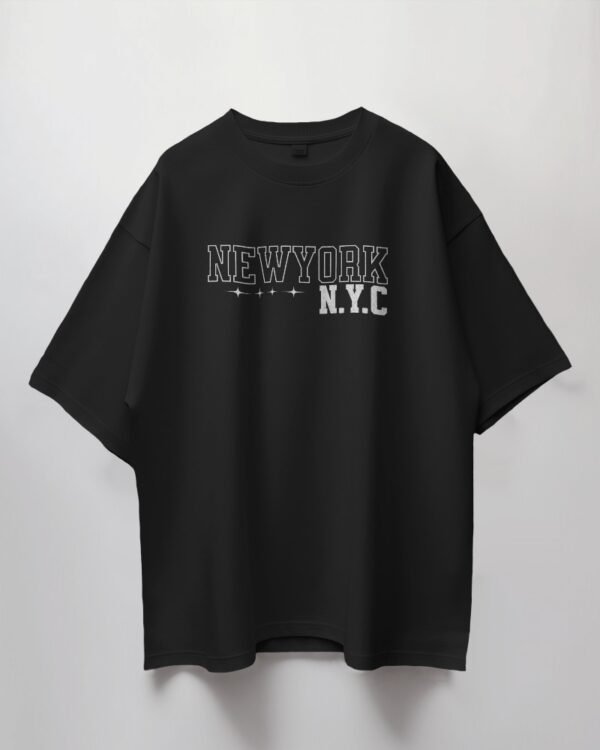 New York Unisex T-Shirt – Urban Chic Comfort with a Bold Statement, Crafted in India