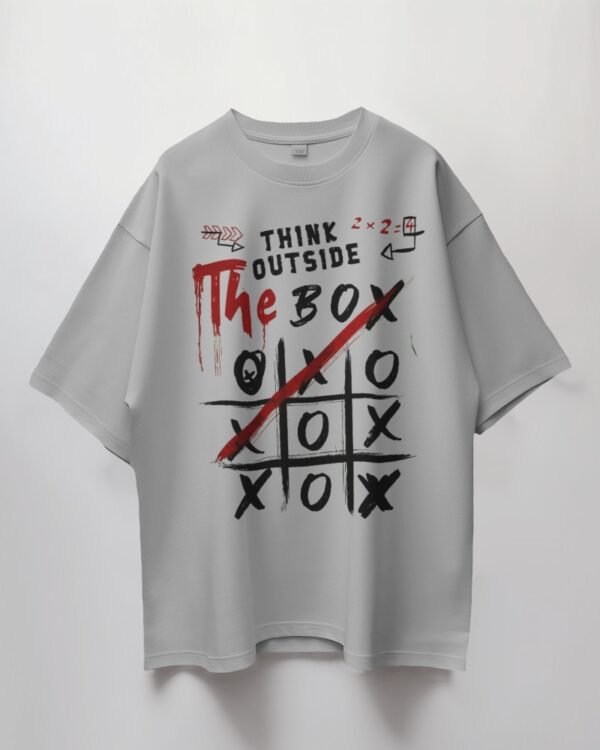 Think Outside the Box Men's T-Shirt – Redefine Bold Comfort with Creative Expression, Crafted in India