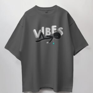 VIBES Men's T-Shirt – Casual Comfort with Bold Style, Crafted in India