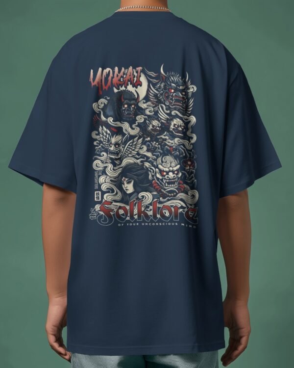 YOKAI Folklore Unisex T-Shirt – Embrace the Spirit of Japanese Legends in Premium Comfort, Made in India